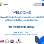 The Capacitating Asia’s Nursing Students on Innovation and Sustainable Prevention and Control of Healthcare associated Infection held on July 11, 2023